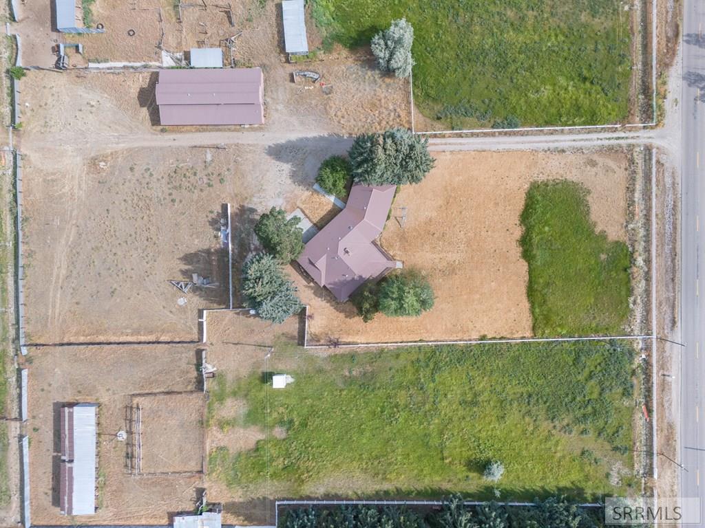 167 North 4200 East Rigby, ID 83442 - Photo 45 of 49 Aerial Home & Barn