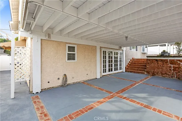 a view of a house with a porch