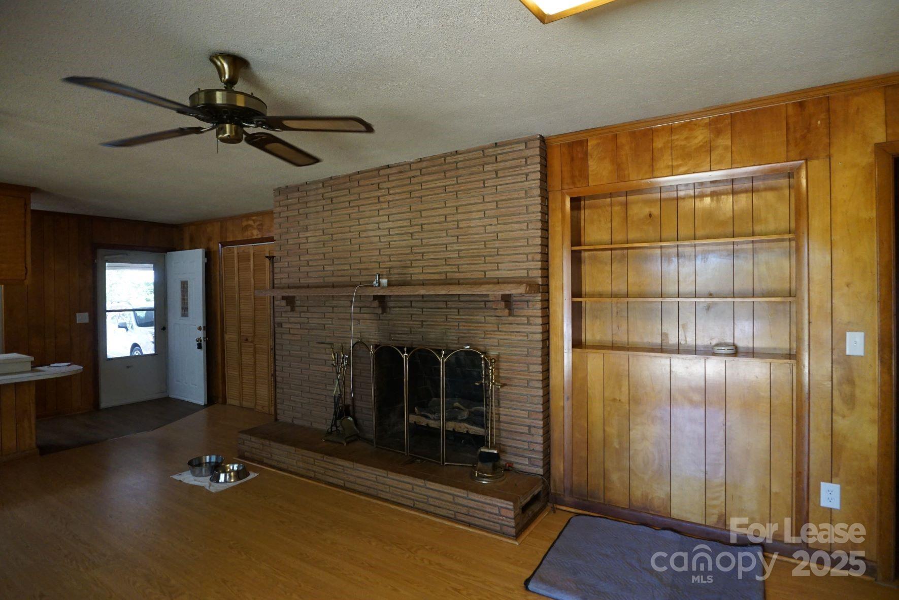 4705 Grace Chapel Road Granite Falls, NC 28630 - Photo 5 of 14 a hallway with sliding door and window