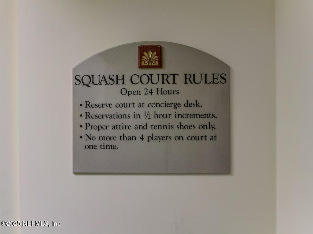 400 East Bay Street, Unit 1409 Jacksonville, FL 32202 - Photo 30 of 76 Squash & Racquetball Court