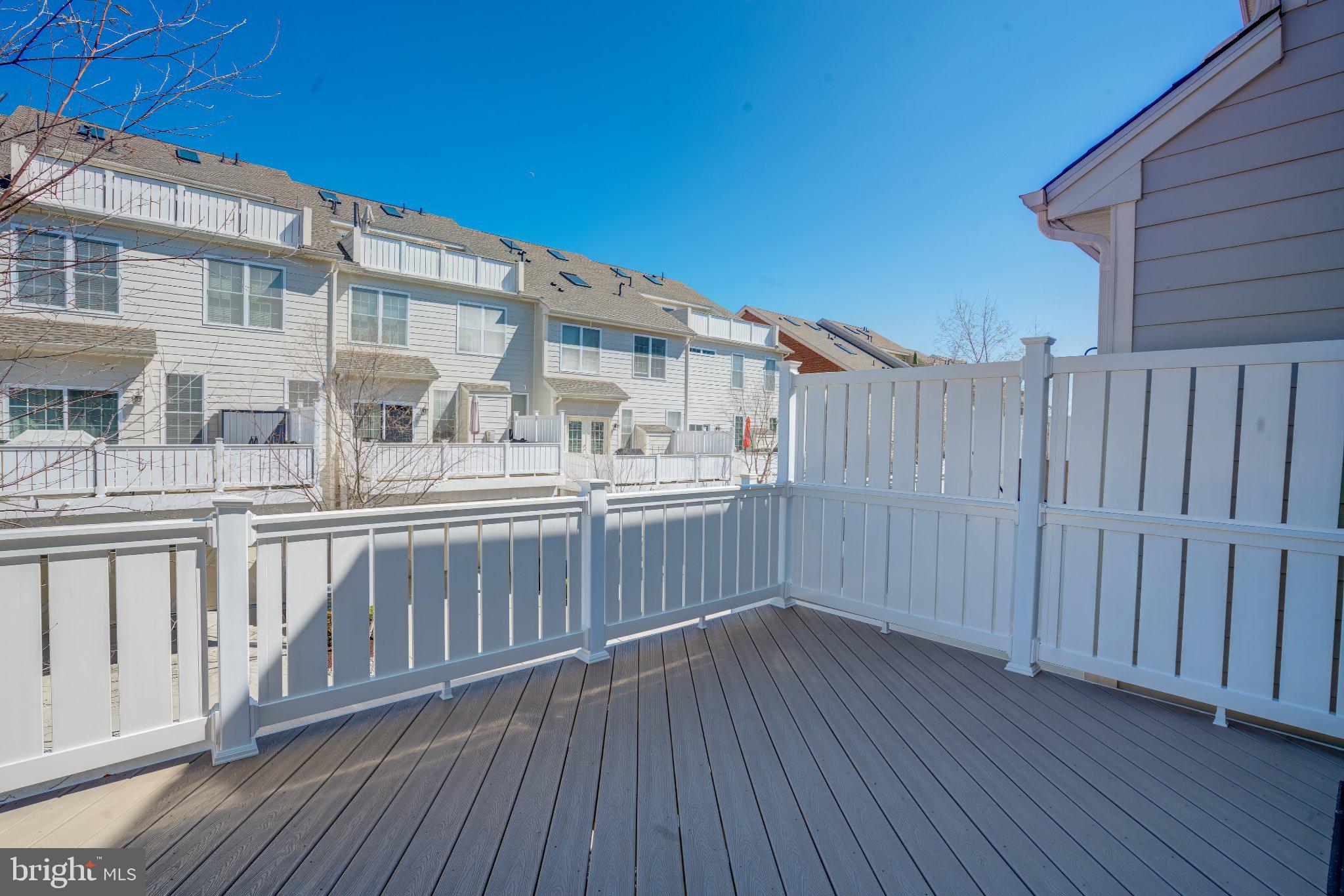 2517 Cherry Tree Road Hanover, MD 21076 - Photo 48 of 61 Sunny patio with white fencing.