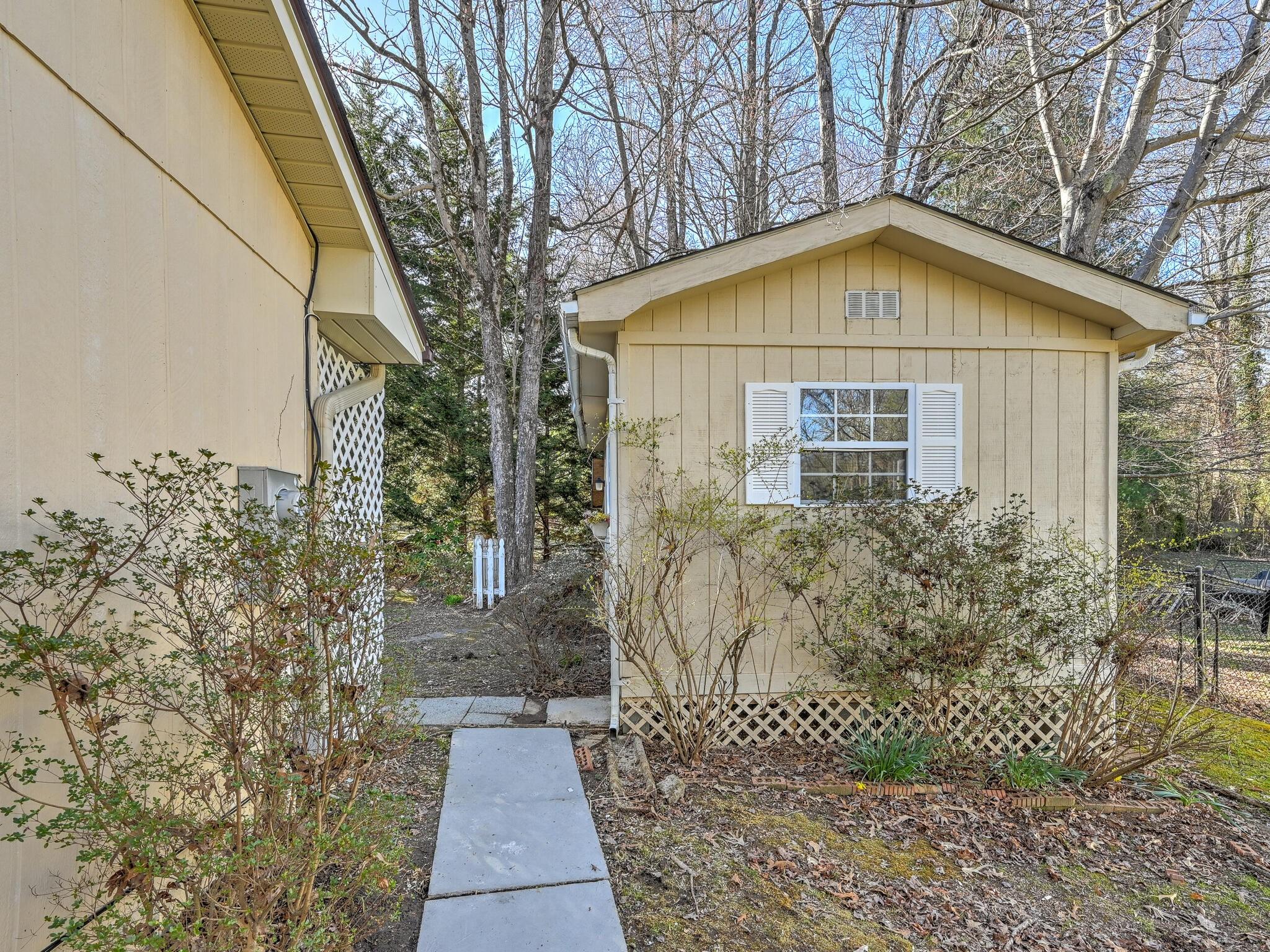 126 Apache Drive Hendersonville, NC 28739 - Photo 27 of 30 a view of a house with a yard