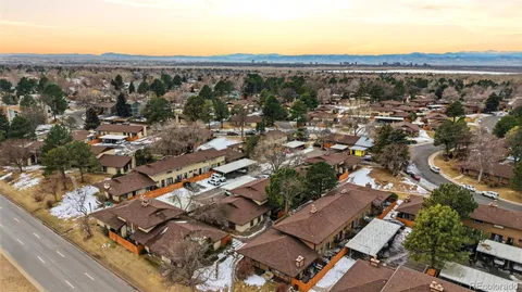 a view of a lake with mountains in the background