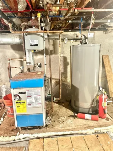 a view of a storage room