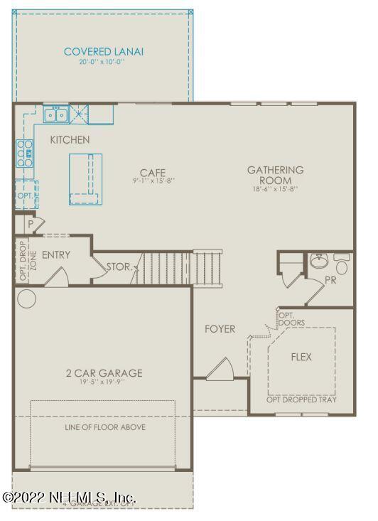 268 Red Barn Road St. Augustine, FL 32092 - Photo 20 of 21 Tower Floorplan 1st