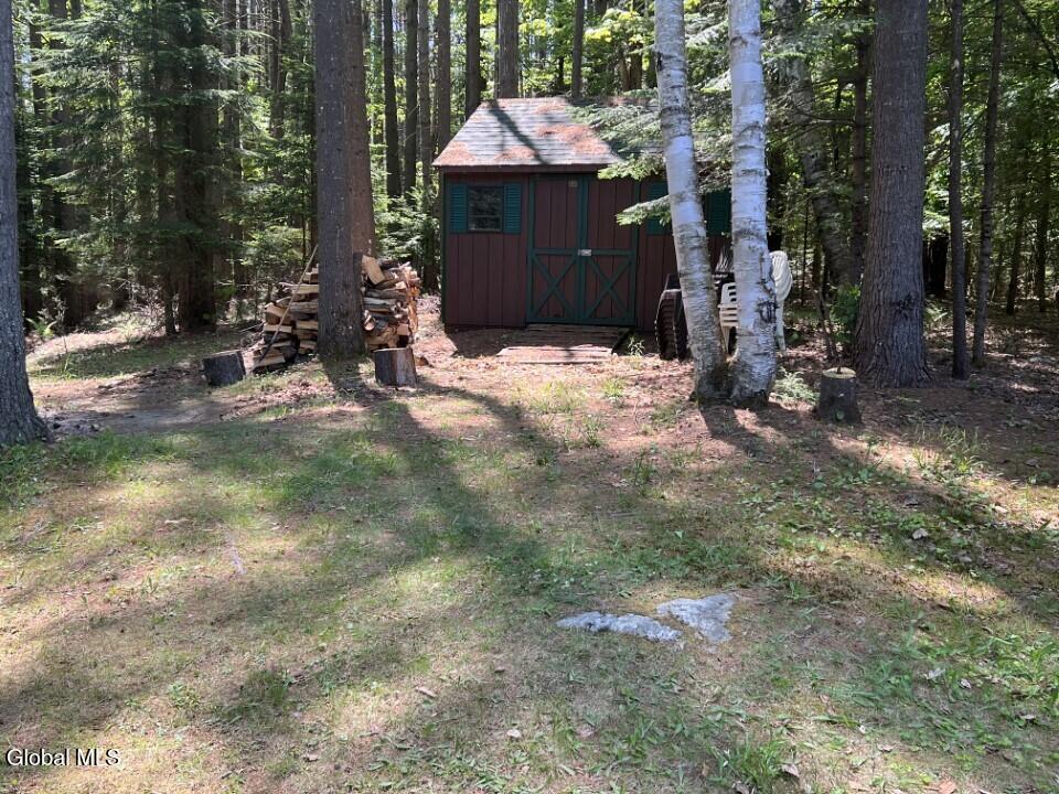 391 Antler Lake Road Johnsburg, NY 12886 - Photo 18 of 46 shed in back yard