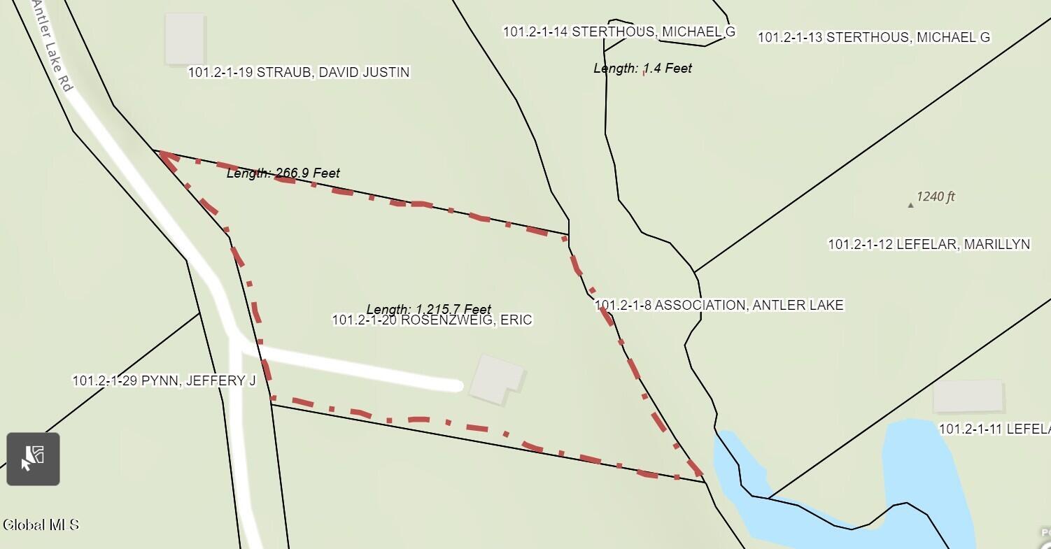 391 Antler Lake Road Johnsburg, NY 12886 - Photo 45 of 46 391 Map