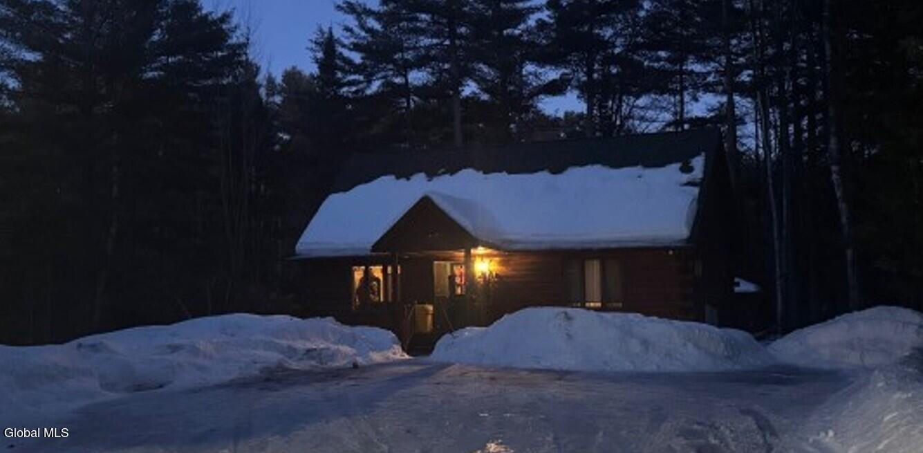 391 Antler Lake Road Johnsburg, NY 12886 - Photo 6 of 46 night shot enlarged