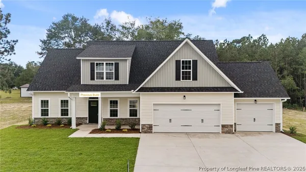 front view of house with a yard