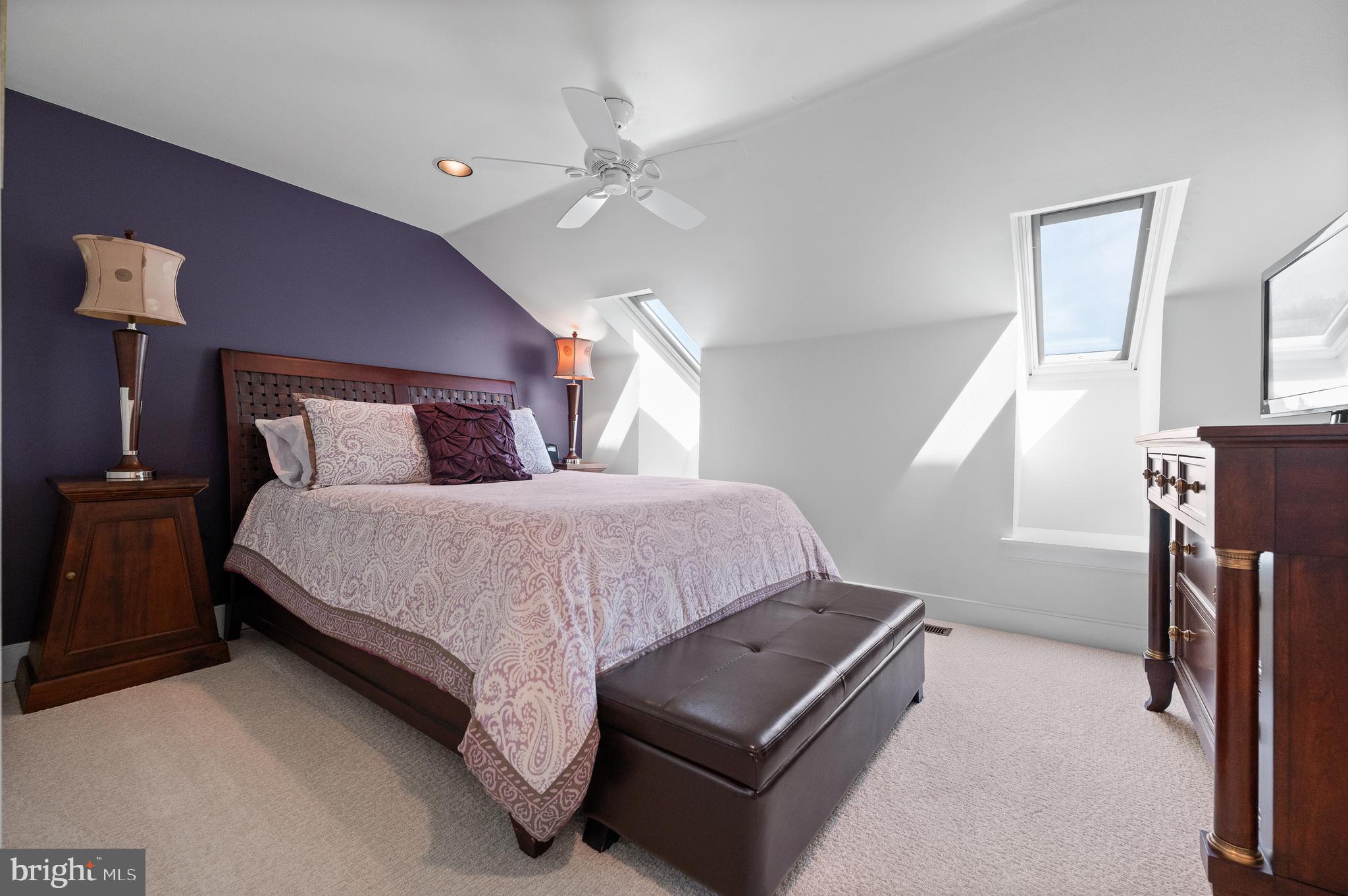 21 Greythorne Woods Circle Wayne, PA 19087 - Photo 15 of 22 a bed room with a bed and a chandelier