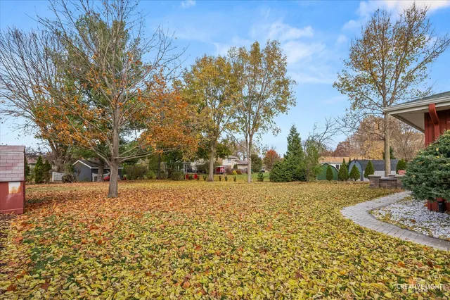 a house with trees in front of it