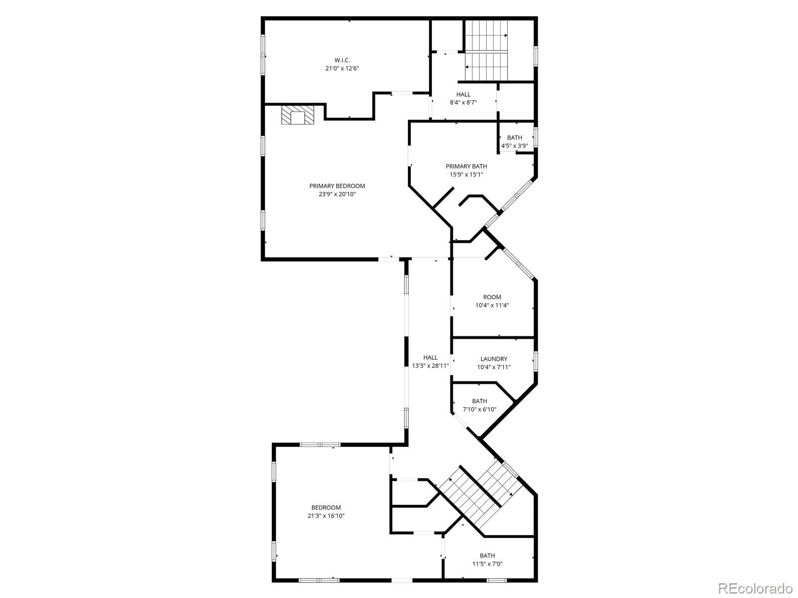 445 Madison Street Denver, CO 80206 - Photo 48 of 50 a picture of a room with a white wall and has a white wall