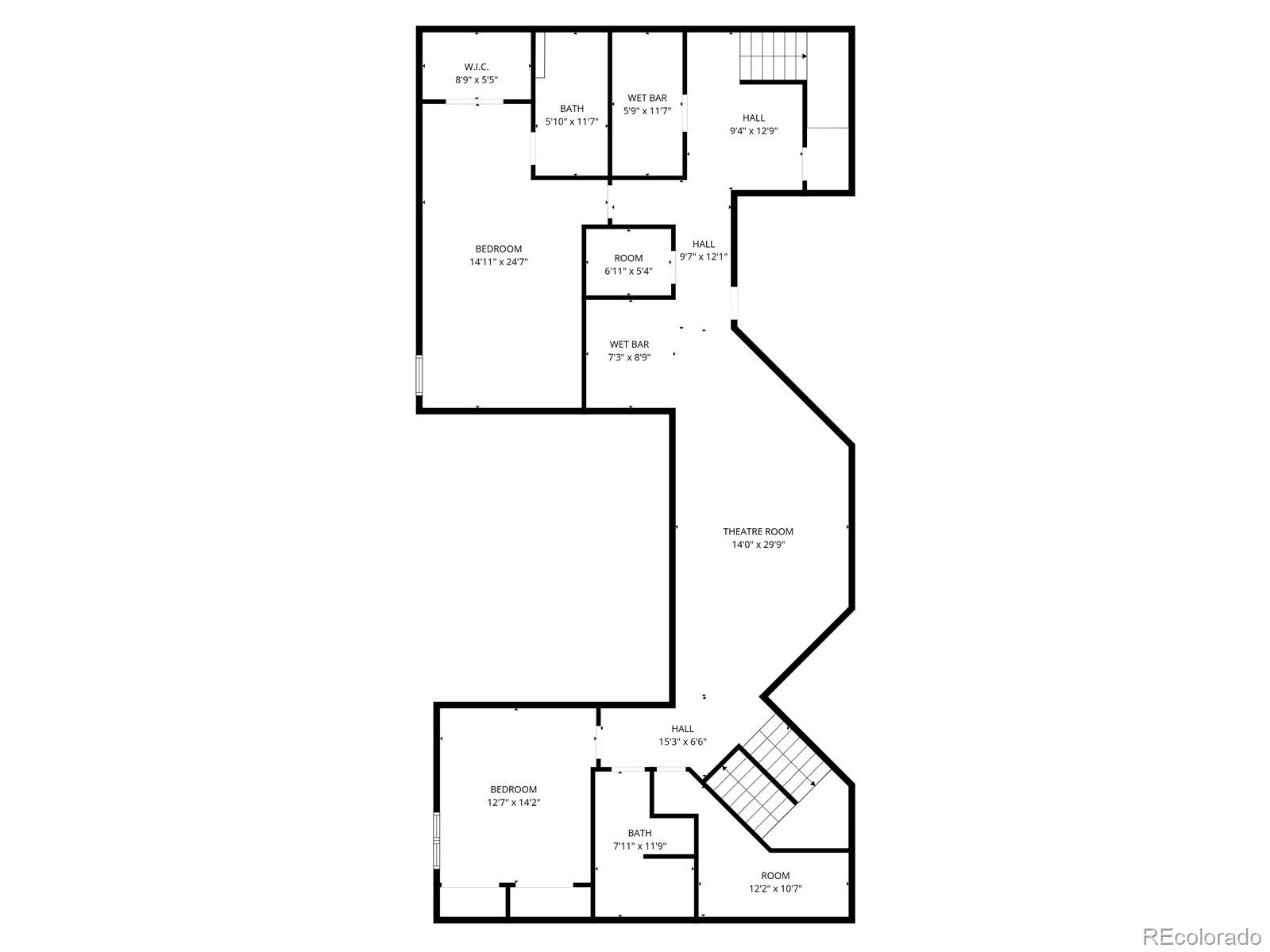 445 Madison Street Denver, CO 80206 - Photo 49 of 50 a picture of a wall with a wall painting