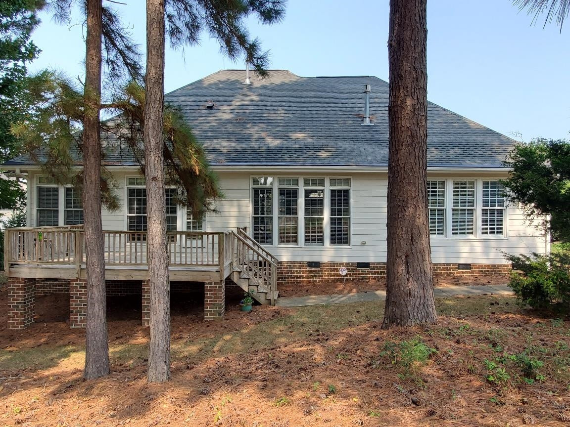 263 Waterville Street Raleigh, NC 27603 - Photo 3 of 23 Beautiful Window Views of the Ninth Hole ! Rear Exterior