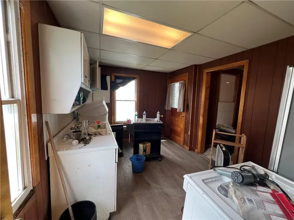 a view of storage and utility room