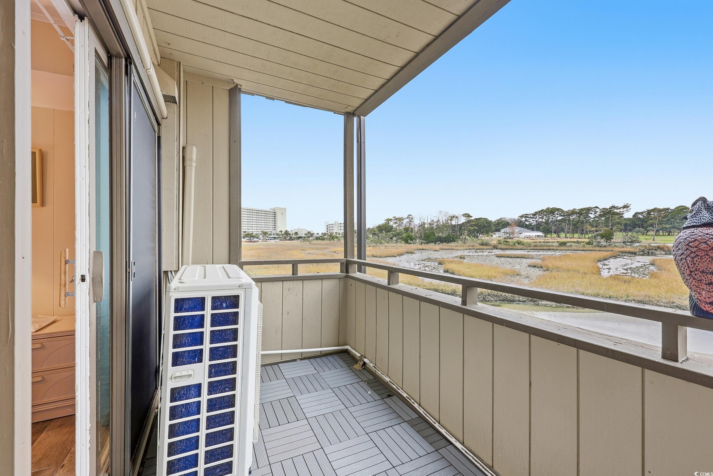 9501 Shore Drive, Unit A208 Myrtle Beach, SC 29572 - Photo 22 of 29 View of balcony