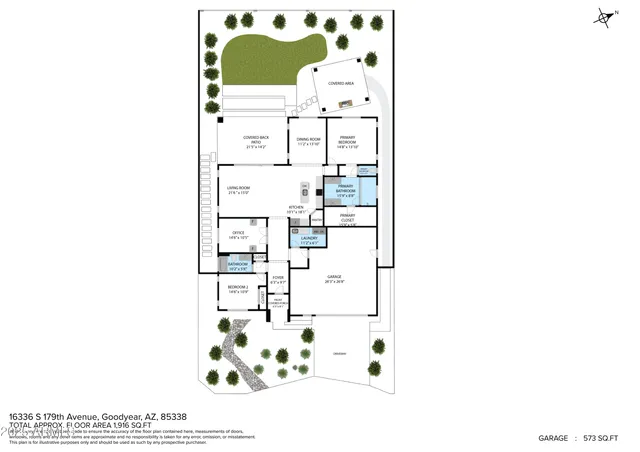 $510,000 | 16336 South 179th Drive, Goodyear, AZ 85338