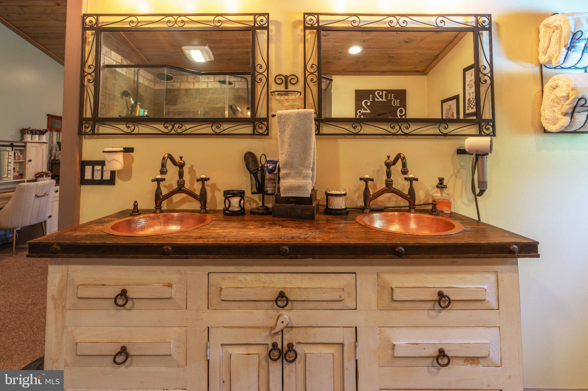 1002 Maple Lane Tyrone, PA 16686 - Photo 65 of 71 Rustic elegance in a dual sink vanity.