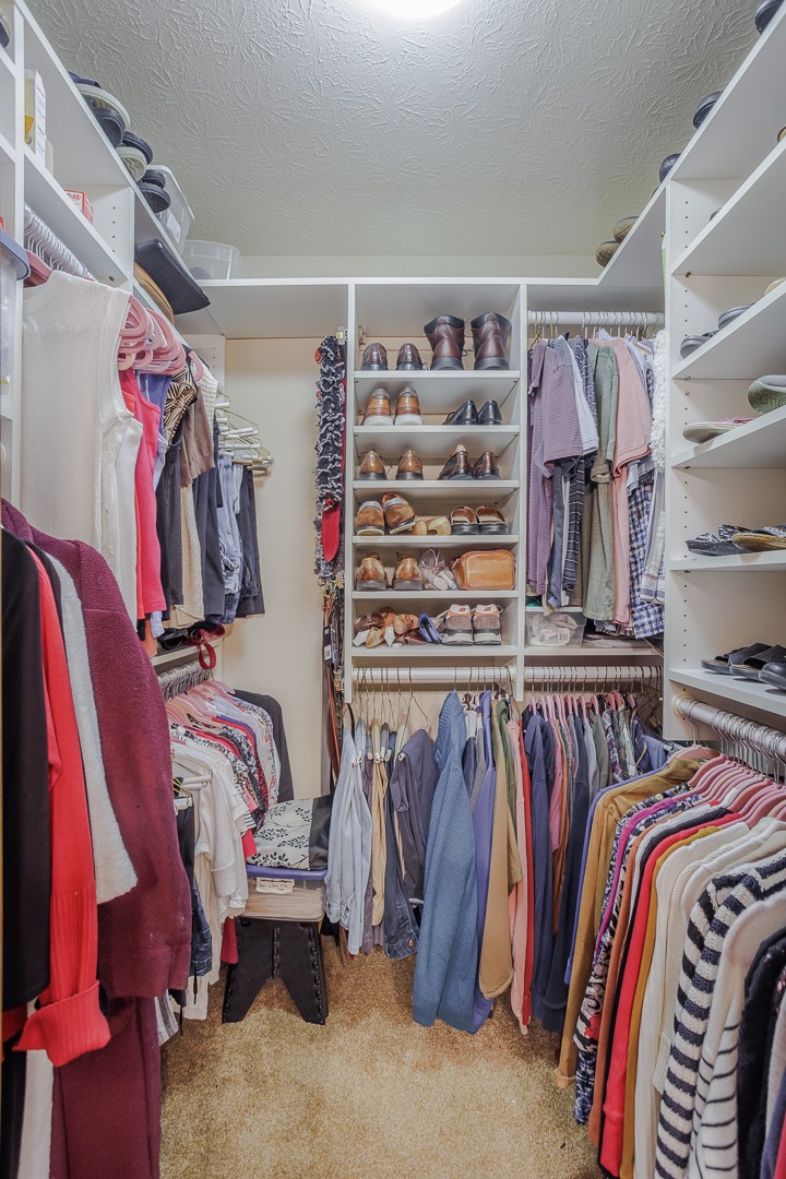 540 Basil Street Springboro, OH 45066 - Photo 20 of 32 This spacious walk-in closet offers ample storage and organization for any wardrobe.