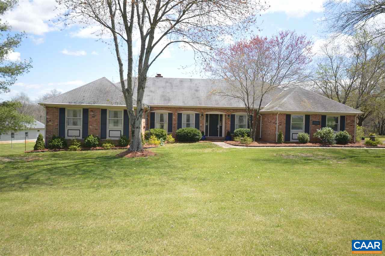 5647 Fredericksburg Road Ruckersville, VA 22968 - Photo 1 of 1 a front view of a house with swimming pool