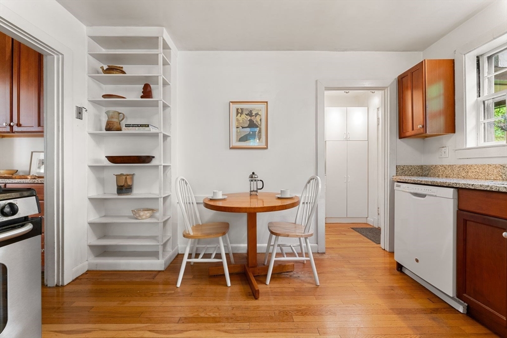 18 Burnside Road Newton, MA 02461 - Photo 8 of 27 a view of a dining room with furniture and wooden floor