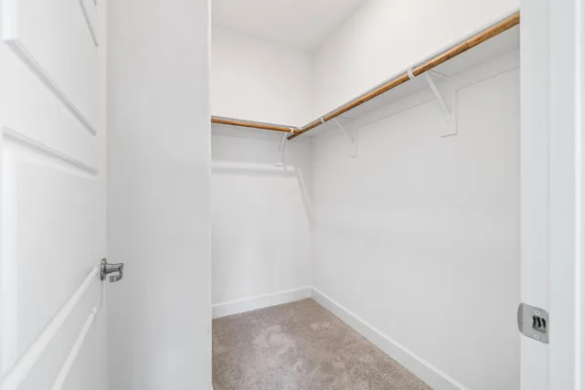 a view of closet area