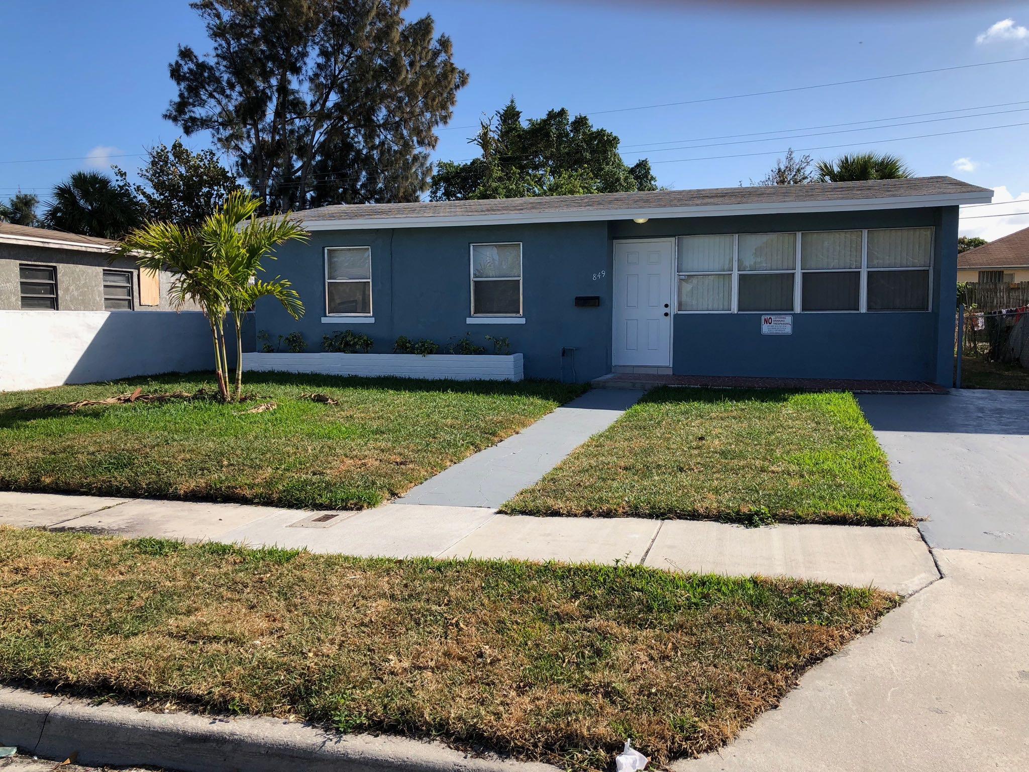 849 West 7th Street Riviera Beach, FL 33404 - Photo 1 of 5 Exterior Front