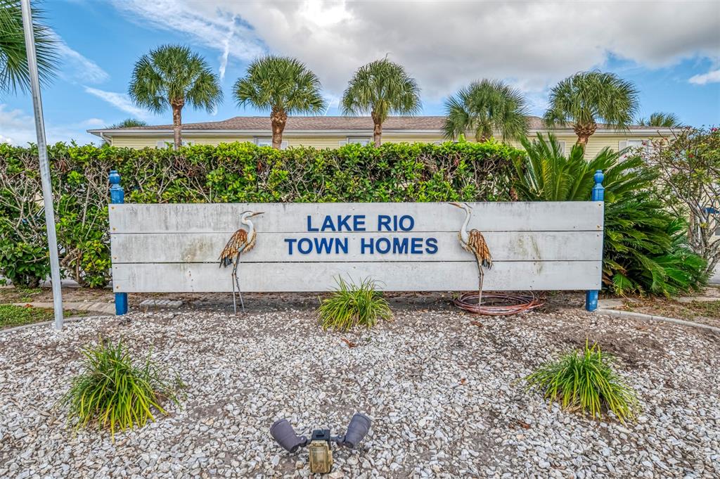 26310 Rampart Boulevard, Unit 505/E Punta Gorda, FL 33983 - Photo 64 of 64 a view of outdoor space with garden
