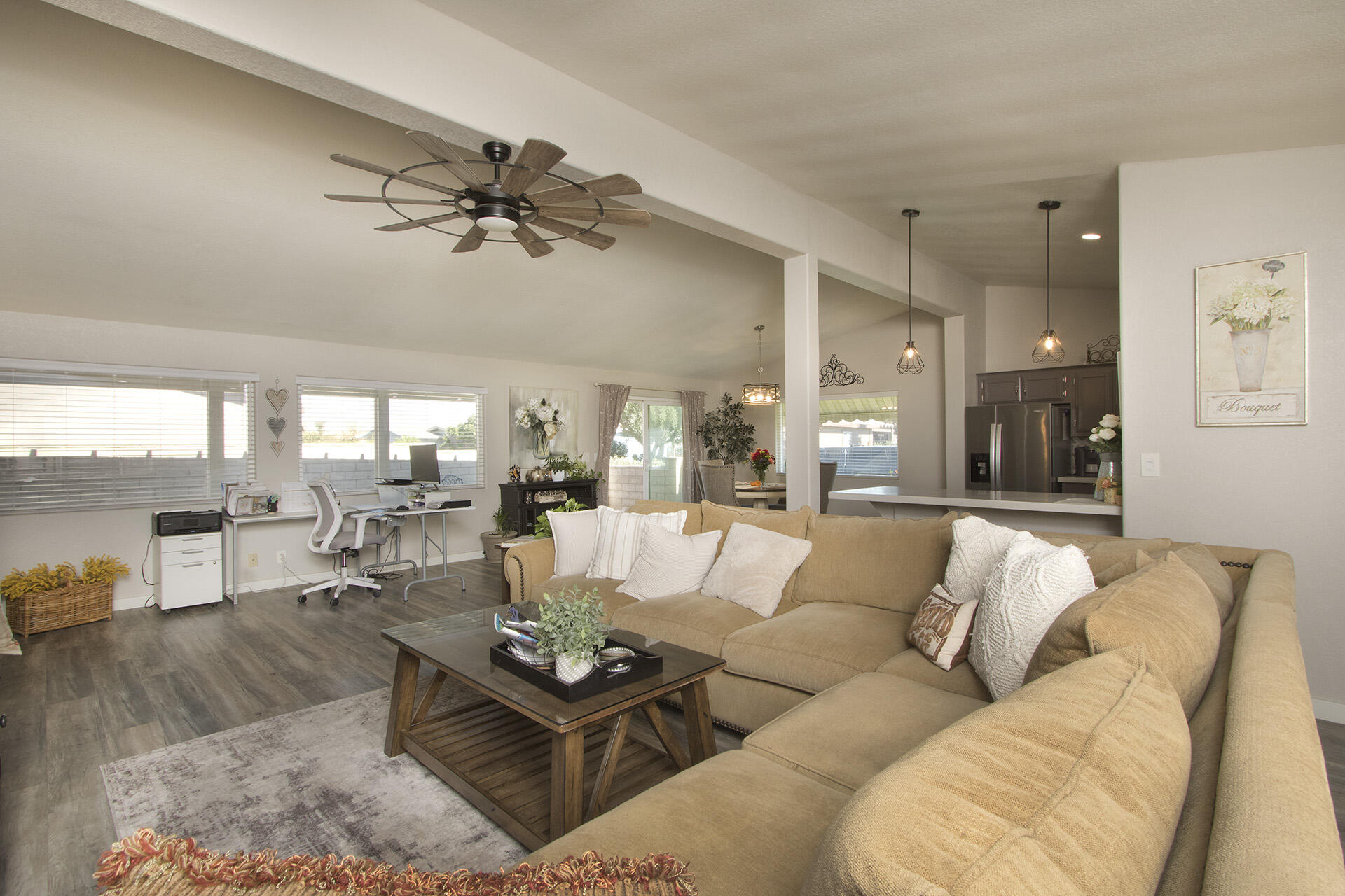 74986 Conestoga Thousand Palms, CA 92276 - Photo 10 of 29 a living room with furniture and a large window