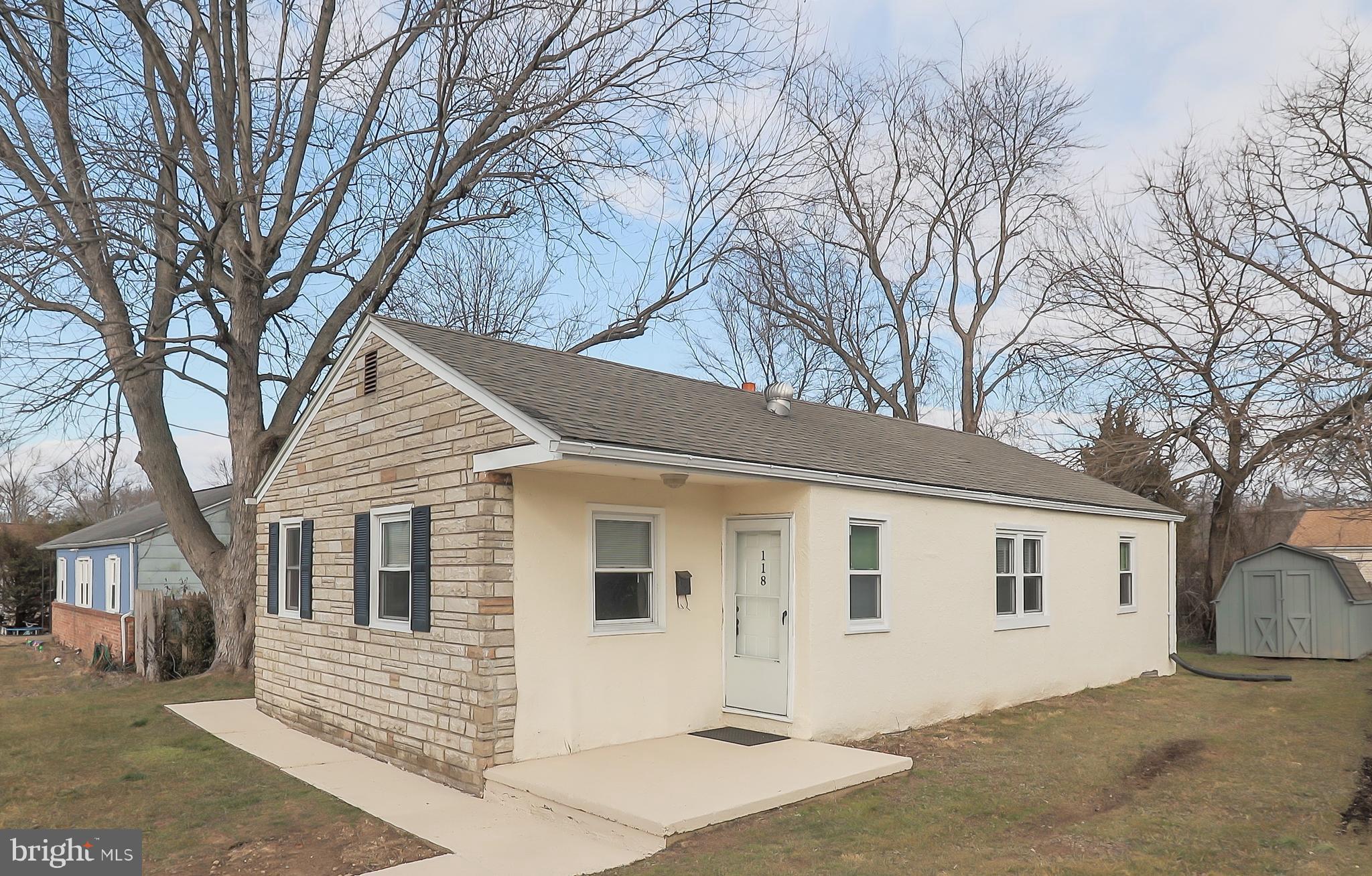 Covered front porch