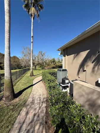 a view of a garden