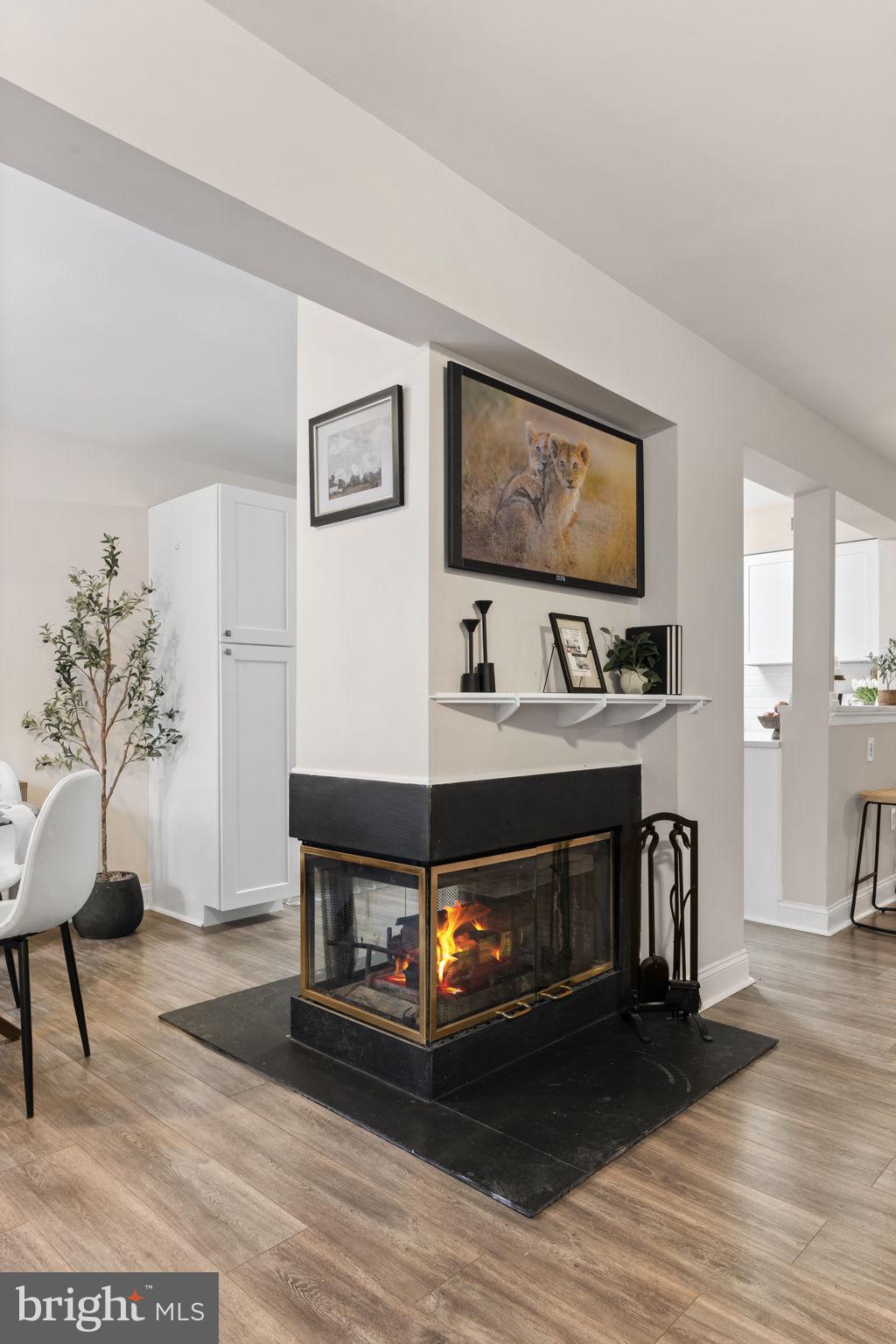 613 Brickhouse Road Princeton, NJ 08540 - Photo 8 of 29 Enjoy the fireplace from all living spaces