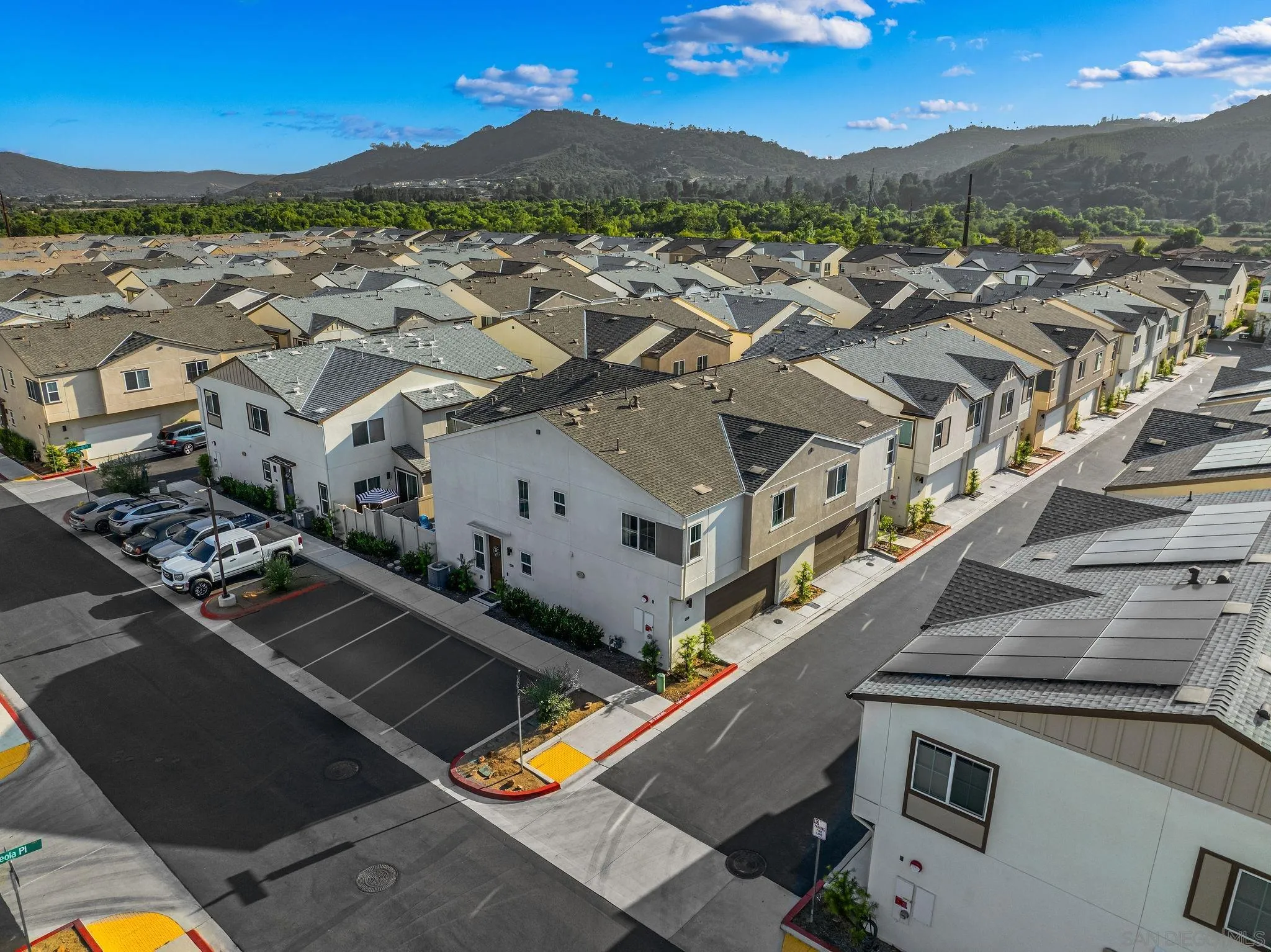 239 Blended Place Fallbrook, CA 92028 - Photo 48 of 64 an aerial view of residential houses with outdoor space