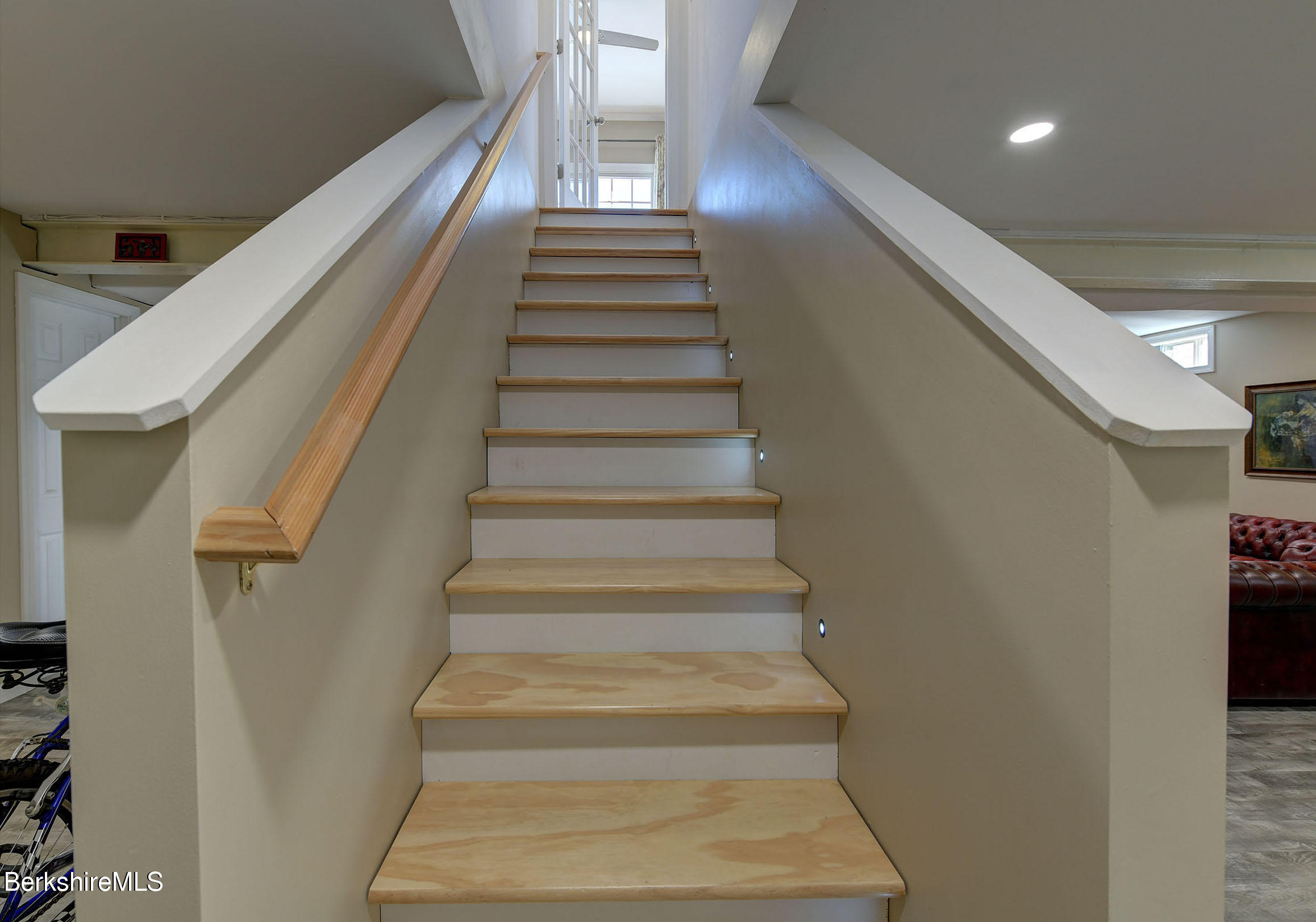 941 Holmes Road Pittsfield, MA 01201 - Photo 36 of 48 Lower Level Staircase