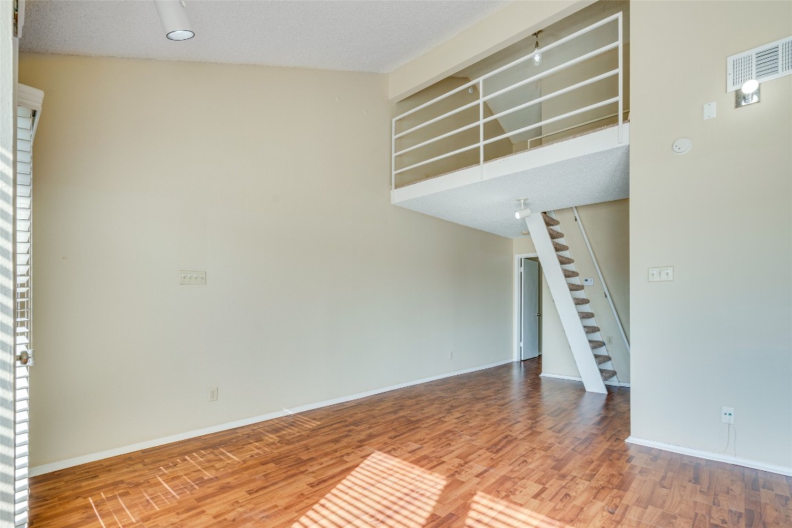 2612 San Pedro Street, Unit 222 Austin, TX 78705 - Photo 18 of 37 a view of an empty room with stairs and ventilation