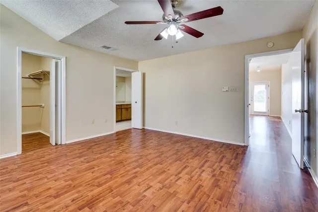 wooden floor in an empty room