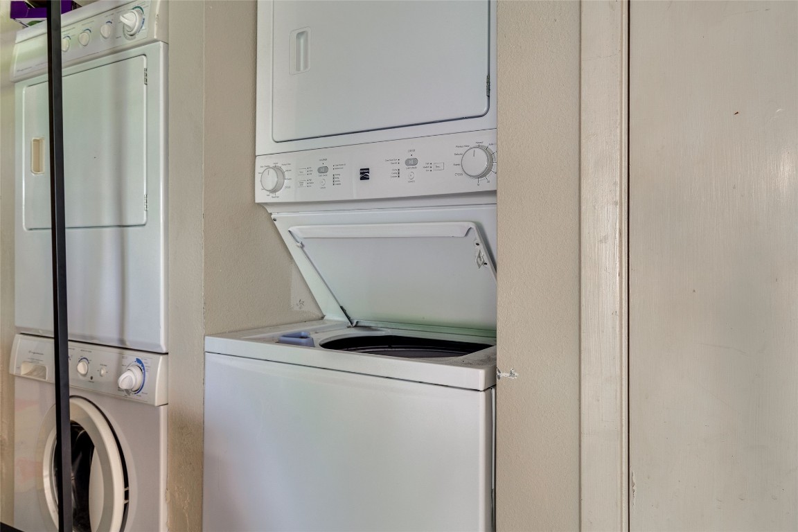 2612 San Pedro Street, Unit 222 Austin, TX 78705 - Photo 9 of 37 a close up view of a washer and dryer