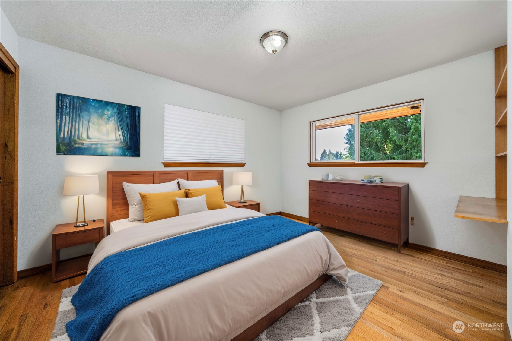7211 Beverly Boulevard Everett, WA 98203 - Photo 13 of 36 a bedroom with a bed dresser and a window