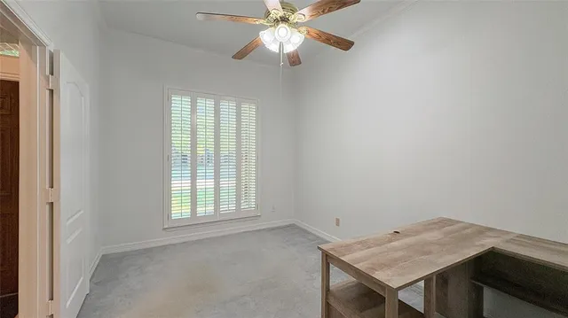 a view of workspace with window