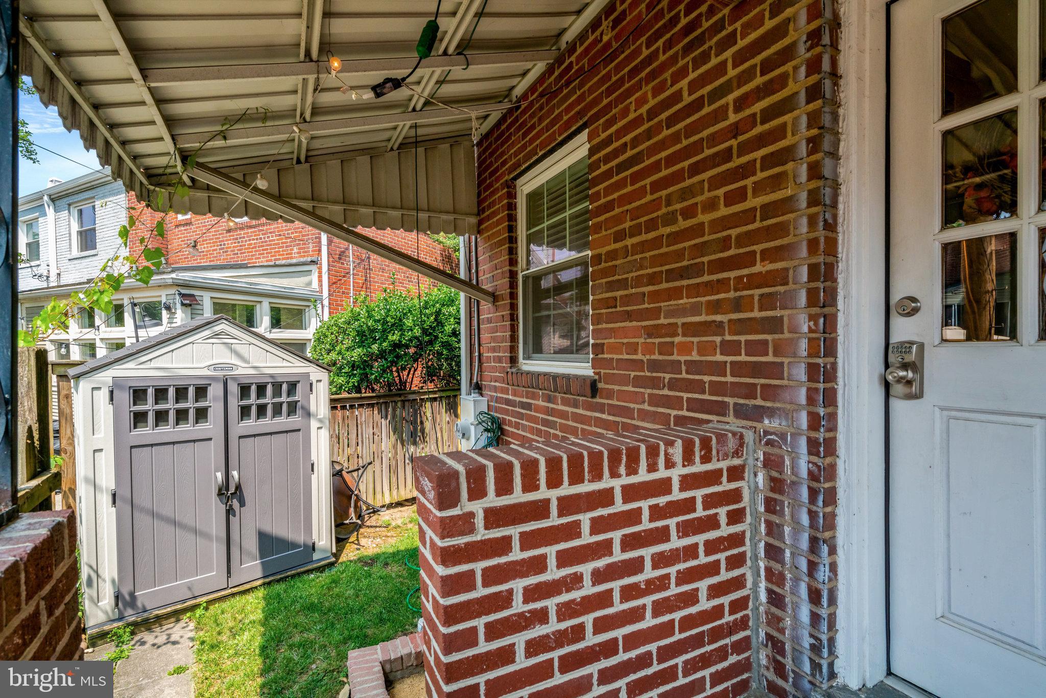 3012 Manning Street Alexandria, VA 22305 - Photo 48 of 51 shed in the backyard