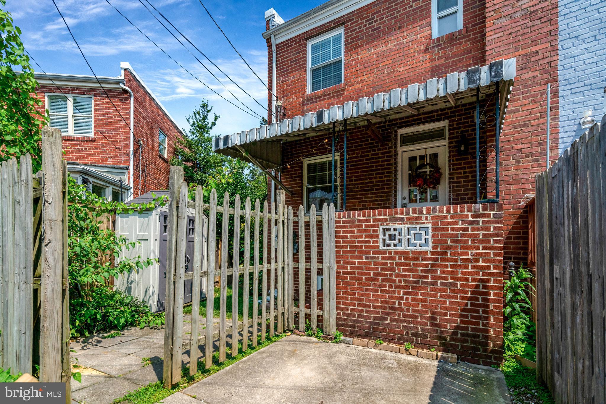 3012 Manning Street Alexandria, VA 22305 - Photo 50 of 51 Back yard entrance and private parking space