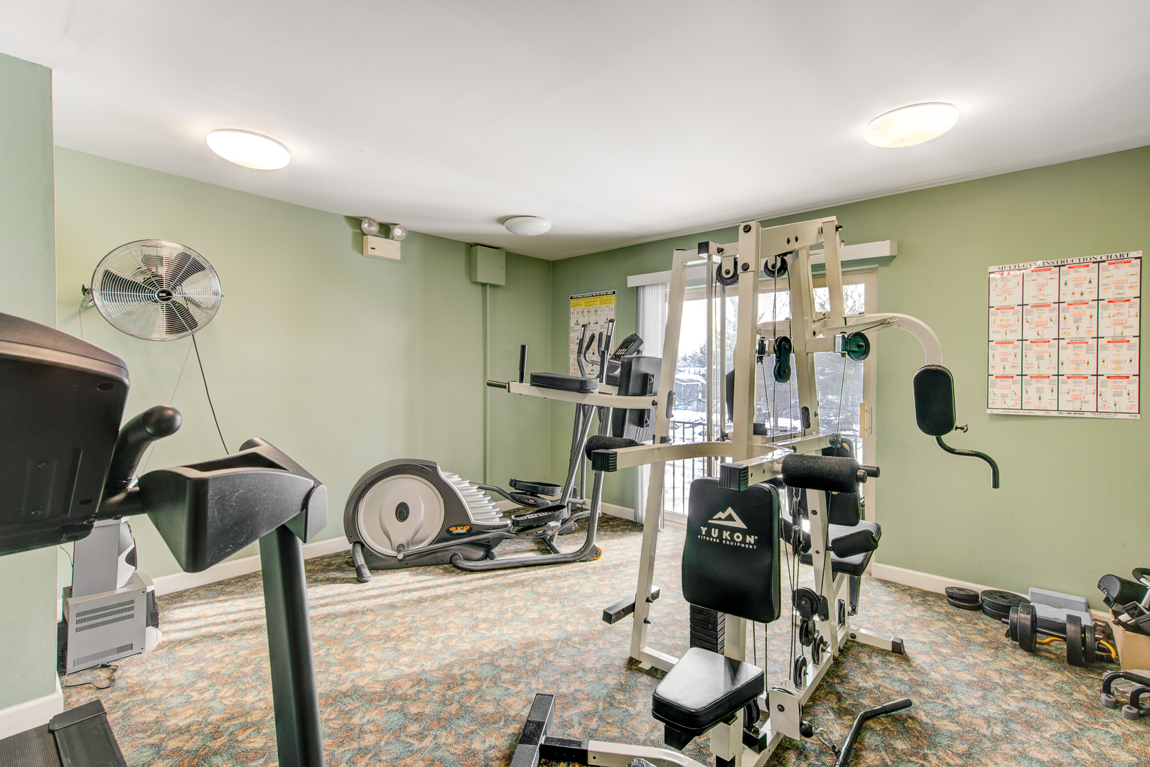 430 North Wilke Road, Unit 105 Palatine, IL 60074 - Photo 13 of 15 a view of a room with gym equipment