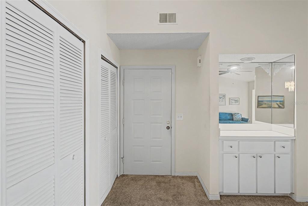 7406 Heather Walk Drive Weeki Wachee, FL 34613 - Photo 19 of 49 a bathroom with a sink and a mirror