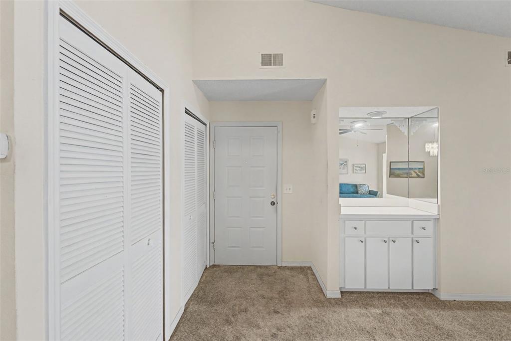 7406 Heather Walk Drive Weeki Wachee, FL 34613 - Photo 20 of 49 a view of a bathroom with sink and mirror
