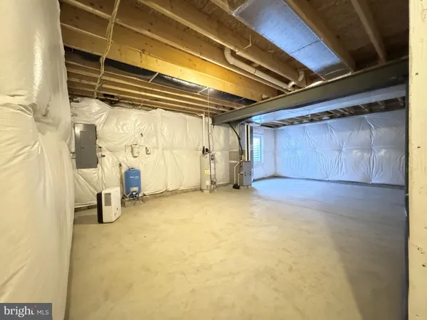 a view of storage and utility room