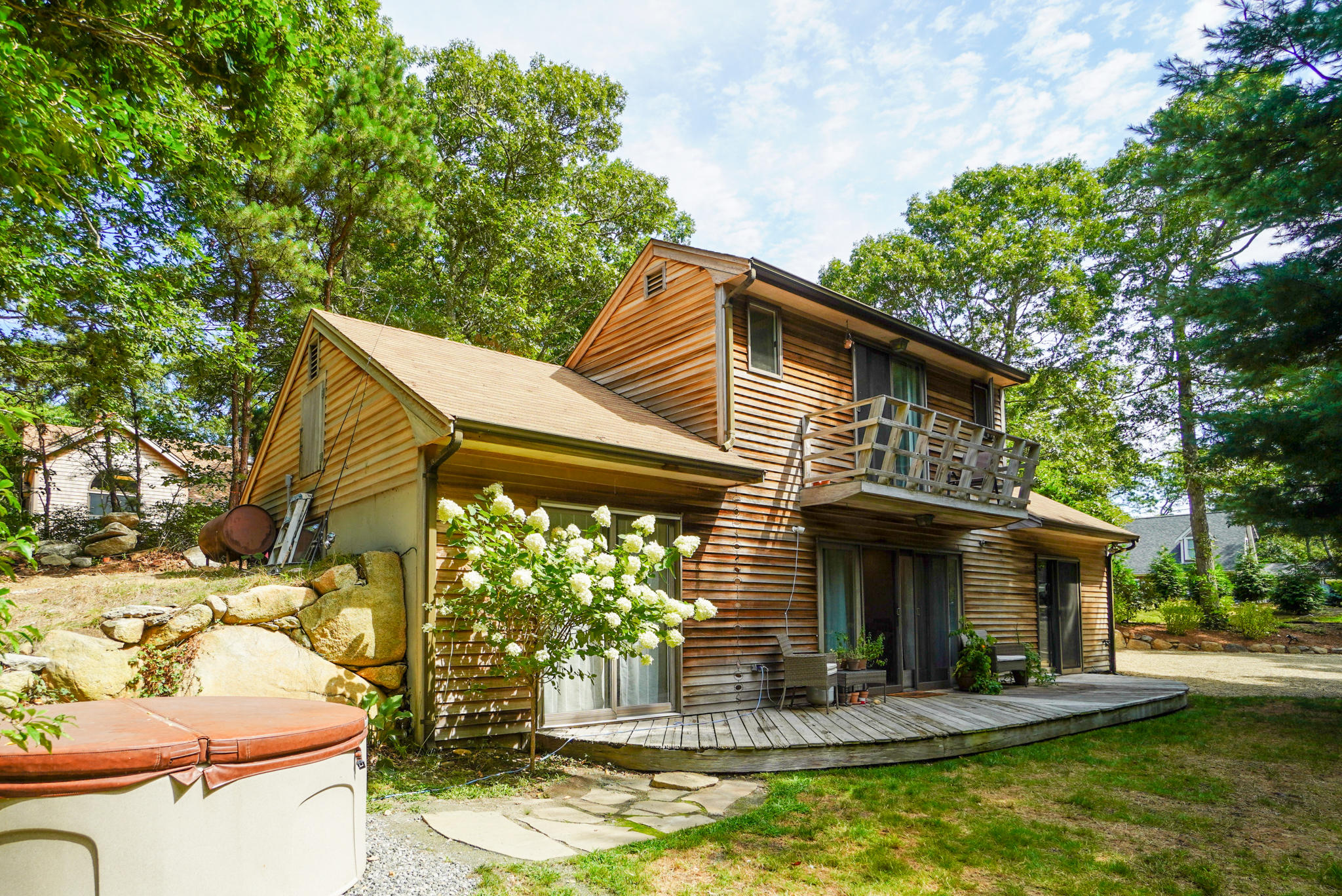 92 Springhill Road Vineyard Haven, MA 02568 - Photo 1 of 38 a view of house with yard outdoor seating and entertaining space