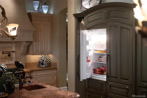 a room with storage and utility