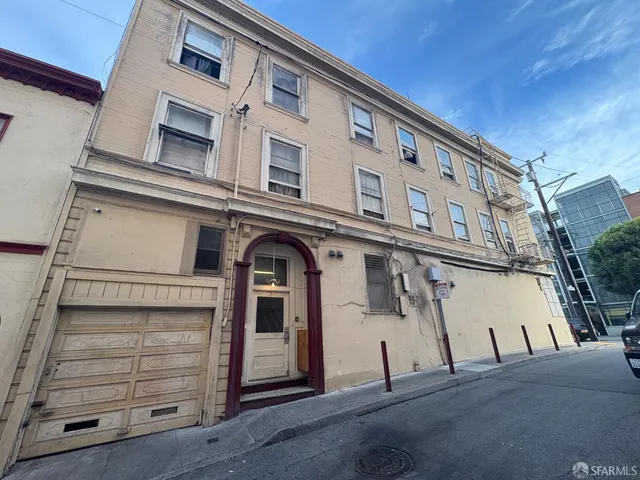 a view of front door of house
