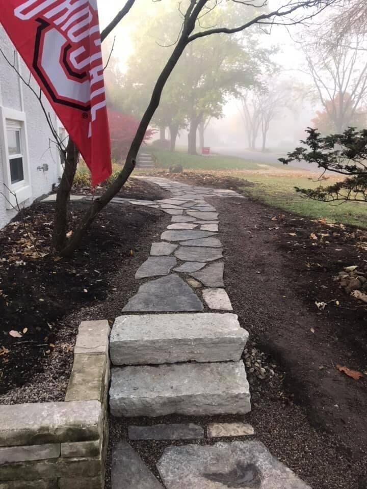 7080 Rieber Street Columbus, OH 43085 - Photo 55 of 55 Homeowner provided photo - Stone Walkway out front