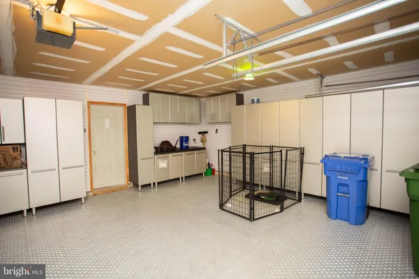 a room with storage and utility